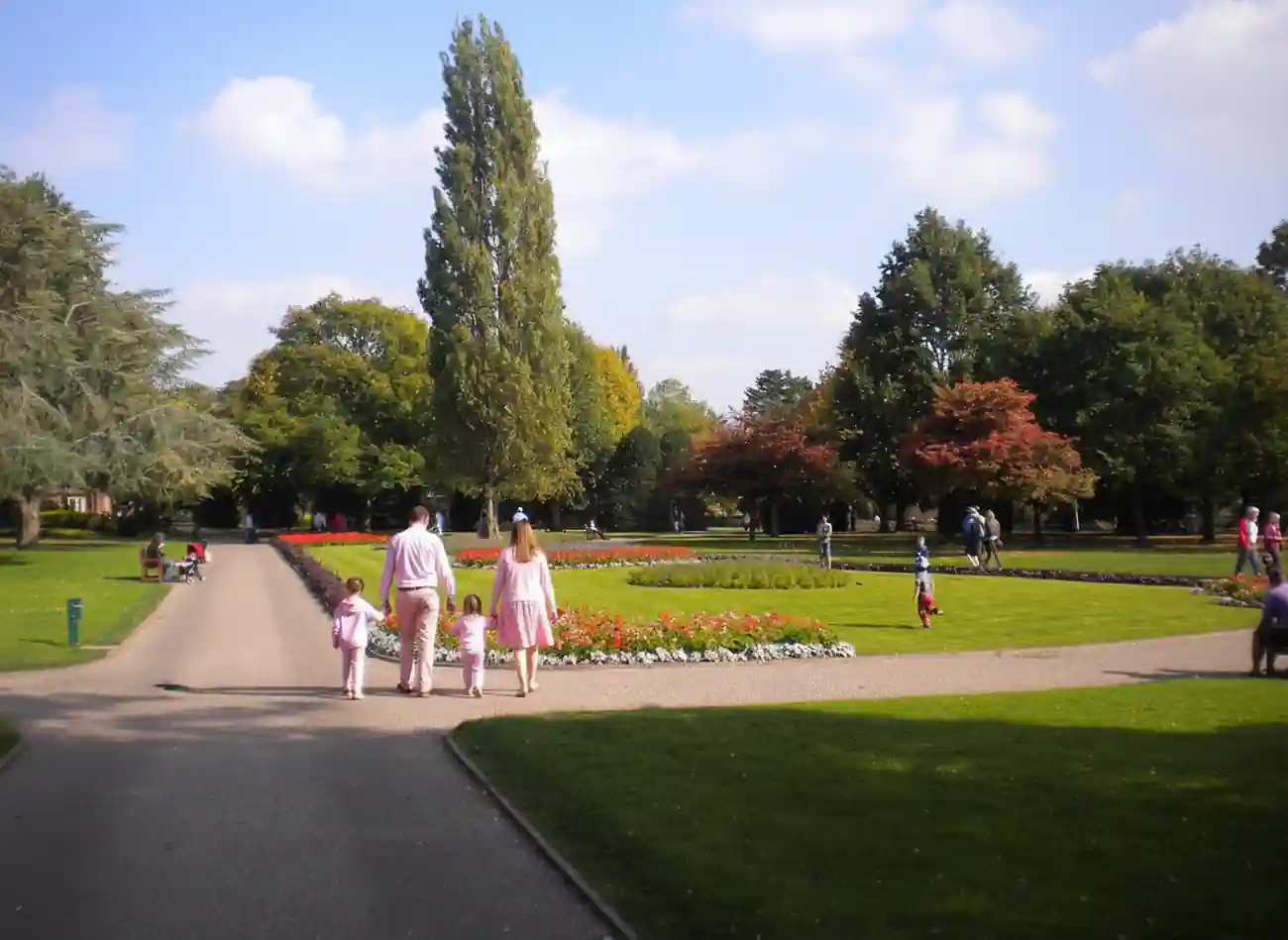Grosvenor Park Chester formal gardens and green spaces